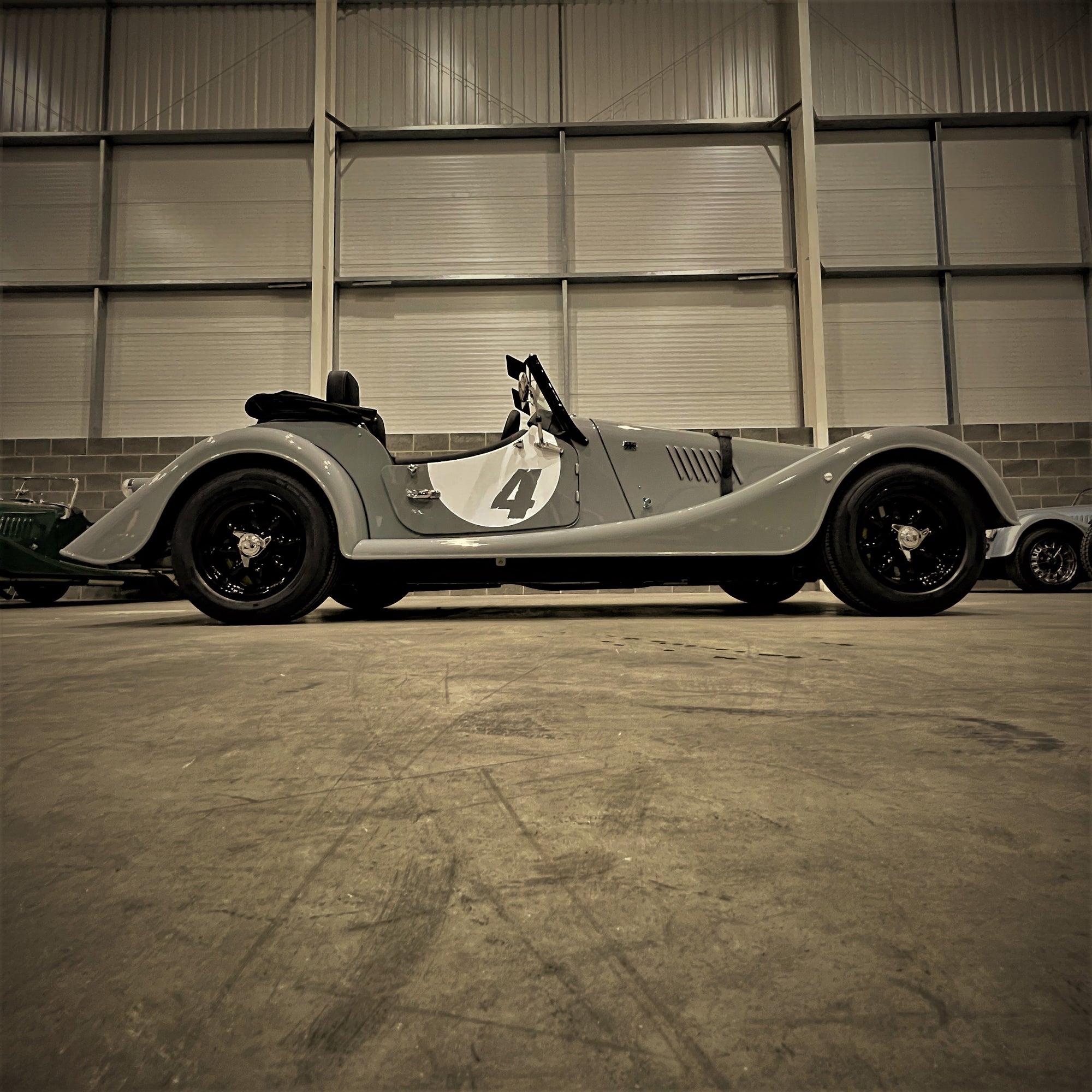 Morgan Plus Four Manual - Dove Grey - A Completely Unique One Off Creation By Krazy Horse Morgan