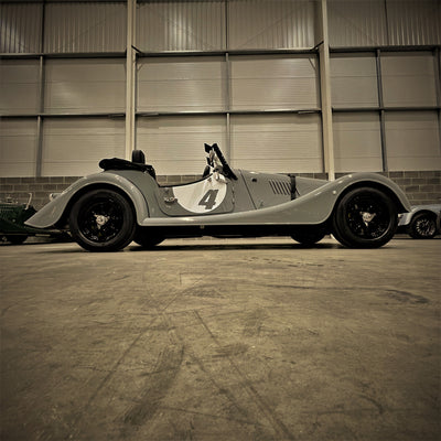 Morgan Plus Four Manual - Dove Grey - A Completely Unique One Off Creation By Krazy Horse Morgan
