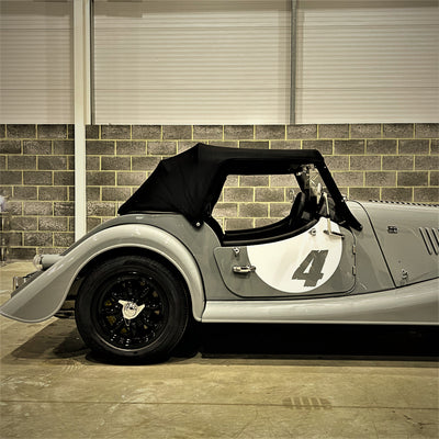 Morgan Plus Four Manual - Dove Grey - A Completely Unique One Off Creation By Krazy Horse Morgan