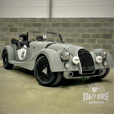 Morgan Plus Four Manual - Dove Grey - A Completely Unique One Off Creation By Krazy Horse Morgan