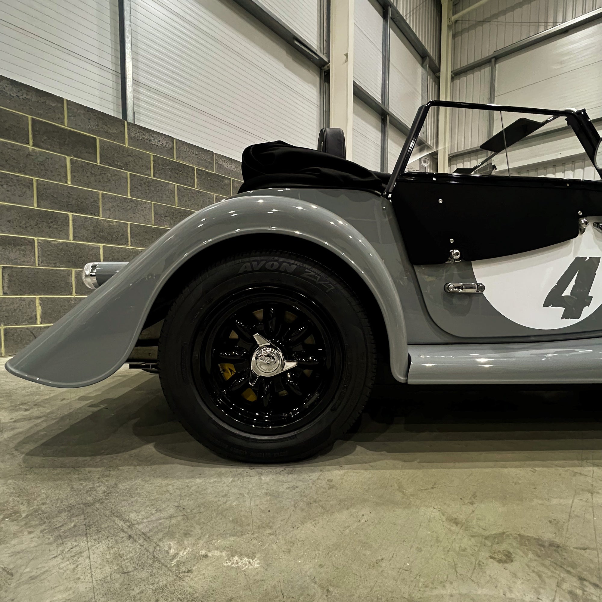 Morgan Plus Four Manual - Dove Grey - A Completely Unique One Off Creation By Krazy Horse Morgan