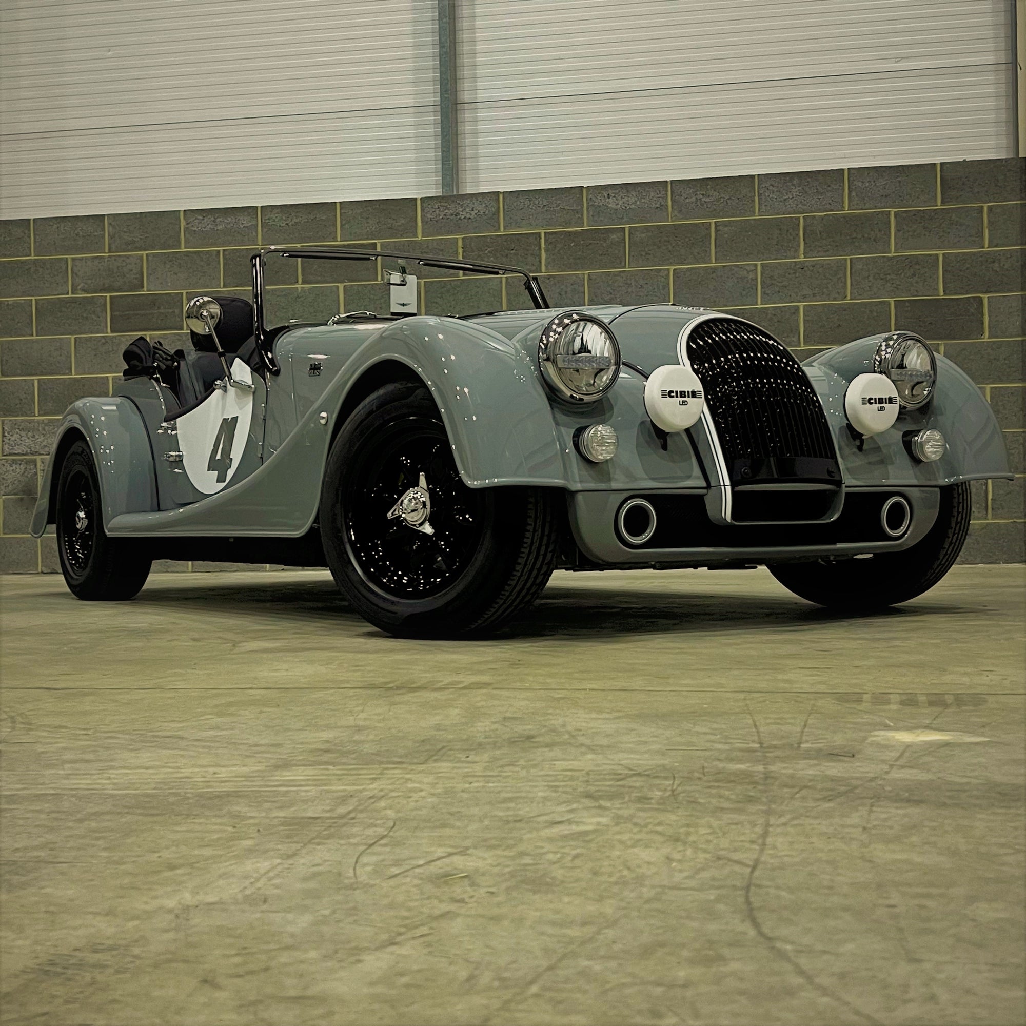 Morgan Plus Four Manual - Dove Grey - A Completely Unique One Off Creation By Krazy Horse Morgan