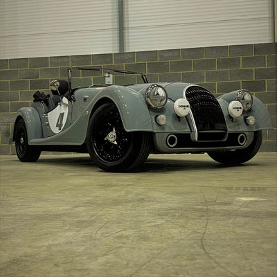Morgan Plus Four Manual - Dove Grey - A Completely Unique One Off Creation By Krazy Horse Morgan