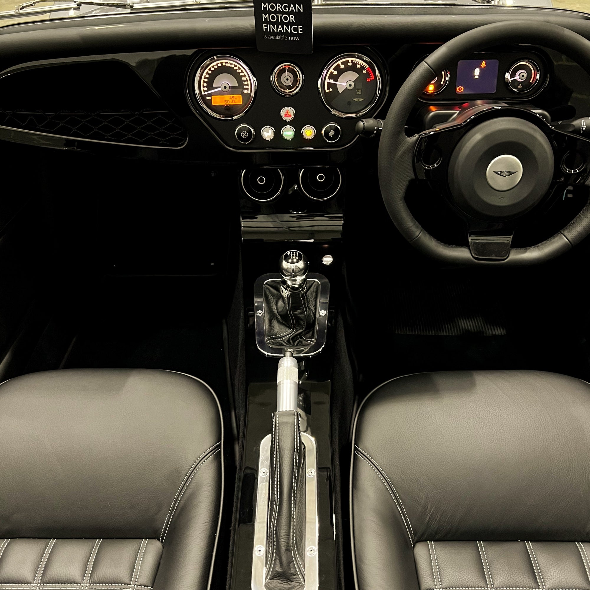 Morgan Plus Four Manual - Dove Grey - A Completely Unique One Off Creation By Krazy Horse Morgan