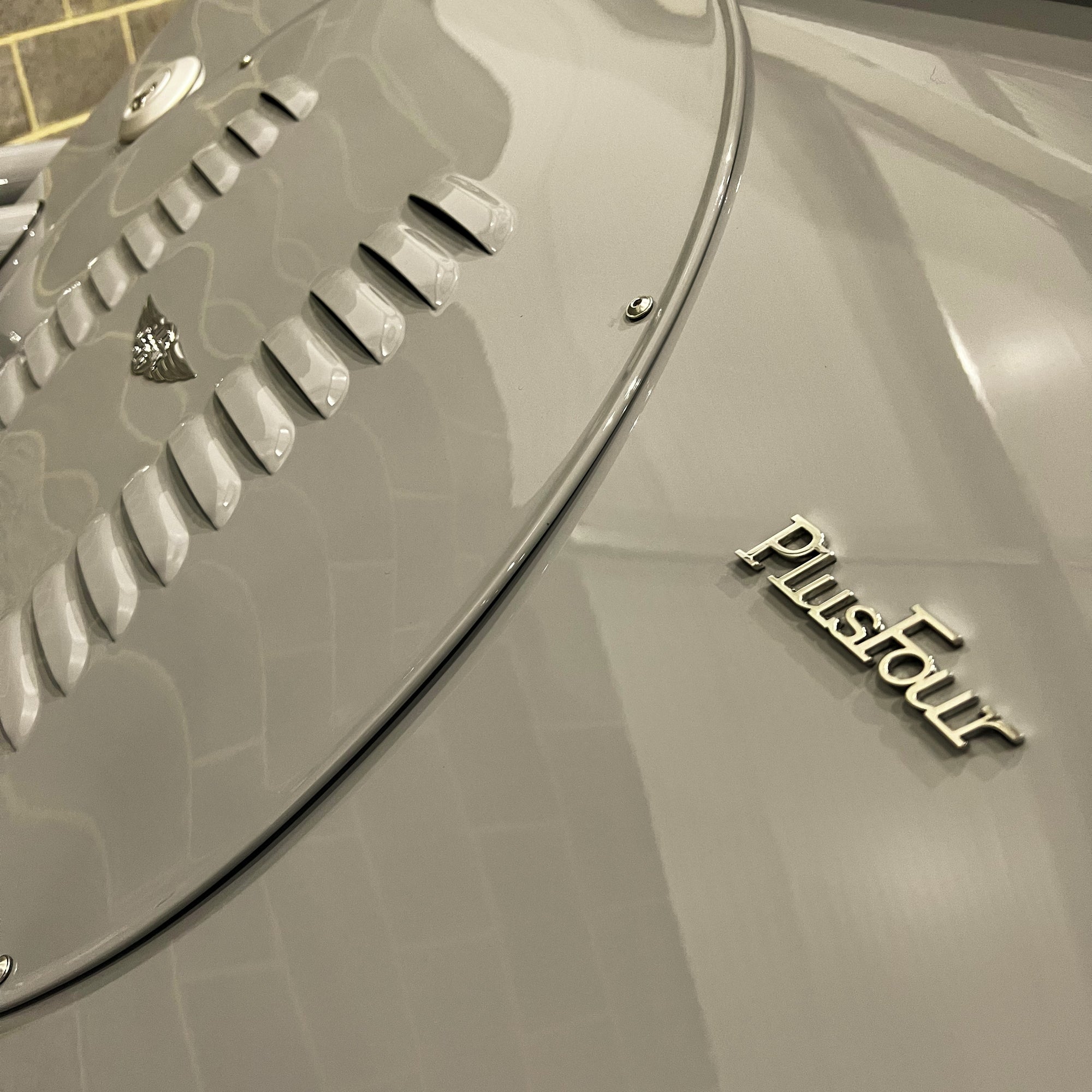 Morgan Plus Four Manual - Dove Grey - A Completely Unique One Off Creation By Krazy Horse Morgan