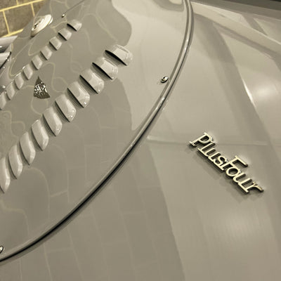 Morgan Plus Four Manual - Dove Grey - A Completely Unique One Off Creation By Krazy Horse Morgan