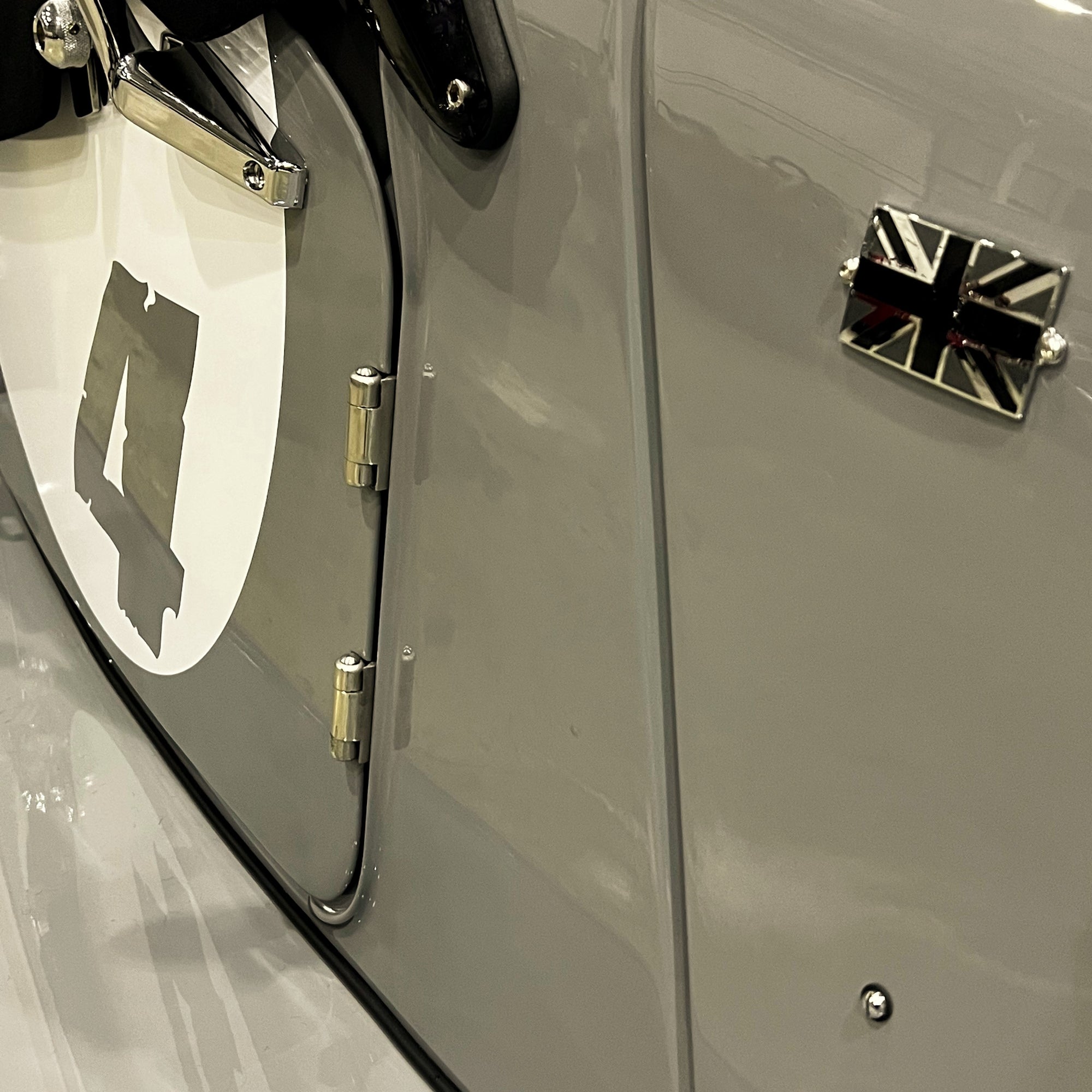 SOLD - Morgan Plus Four Manual - Dove Grey - A Completely Unique One Off Creation By Krazy Horse Morgan