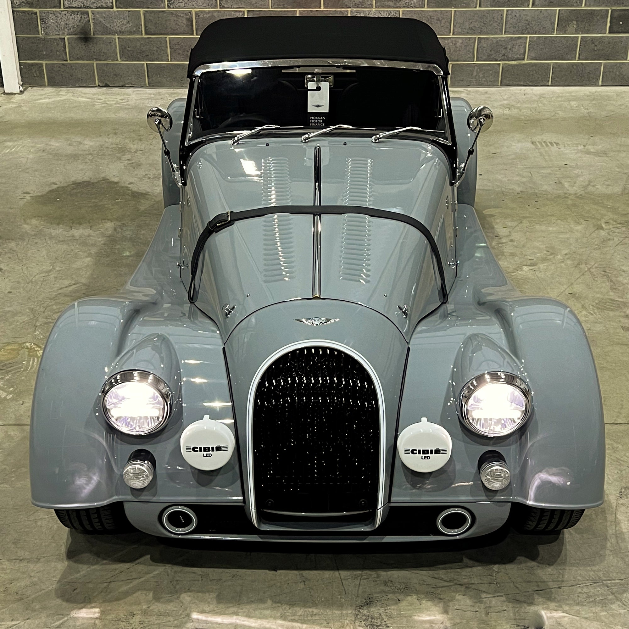 Morgan Plus Four Manual - Dove Grey - A Completely Unique One Off Creation By Krazy Horse Morgan