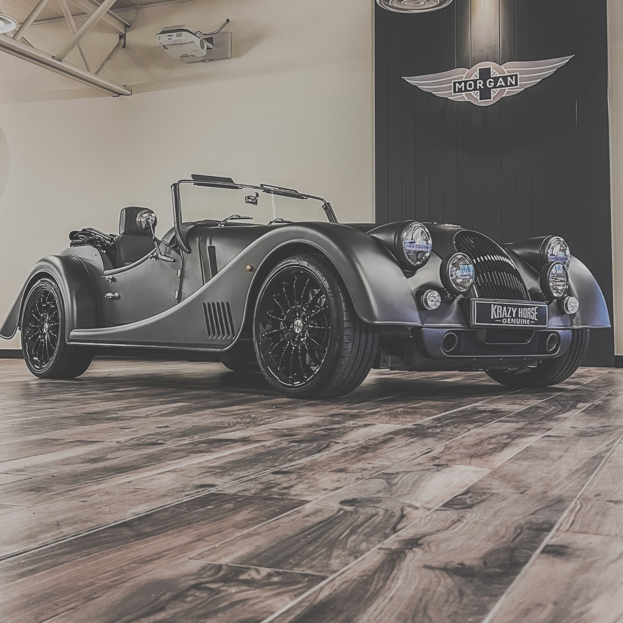 SOLD - Morgan Plus Six - Hammerhead Grey