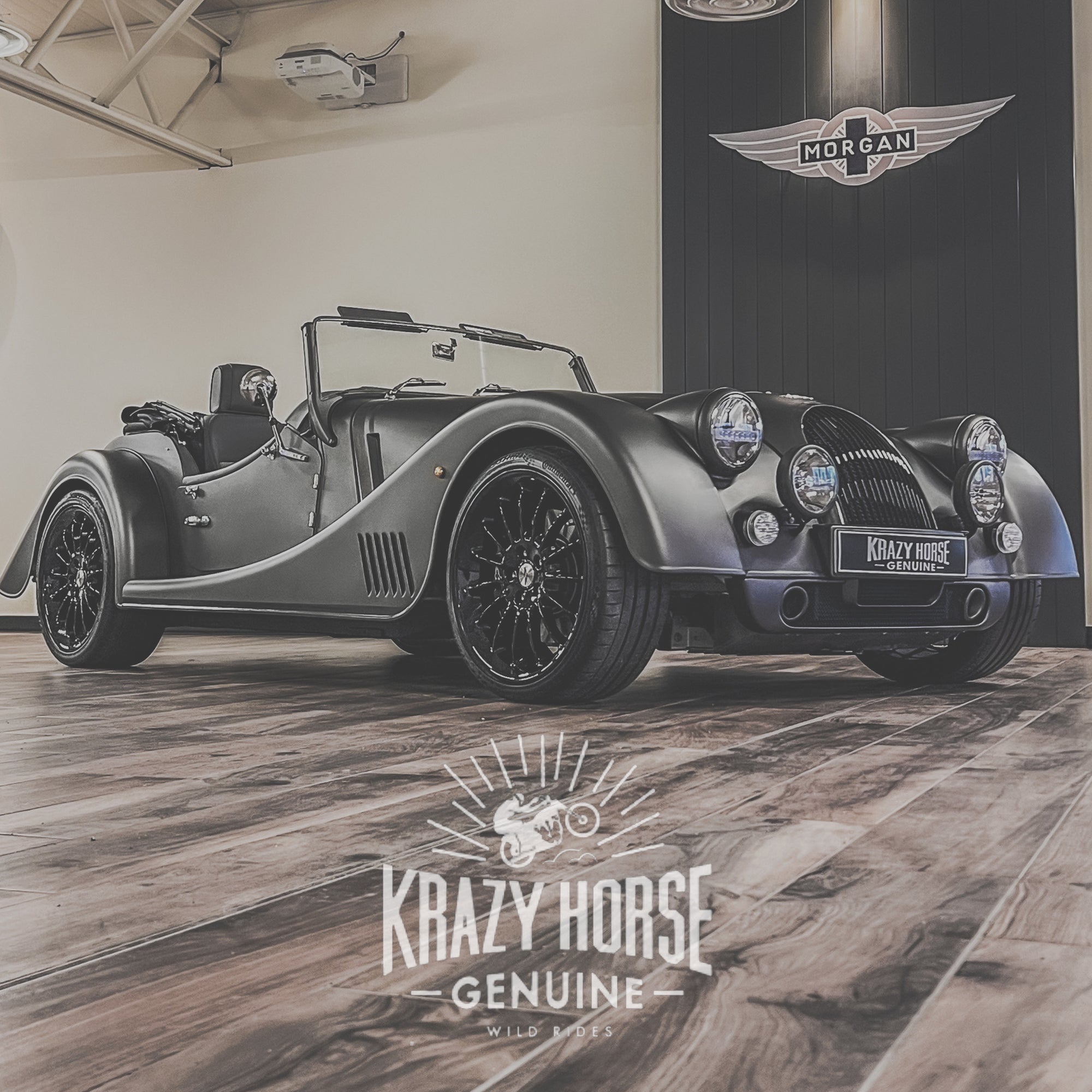 SOLD - Morgan Plus Six - Hammerhead Grey