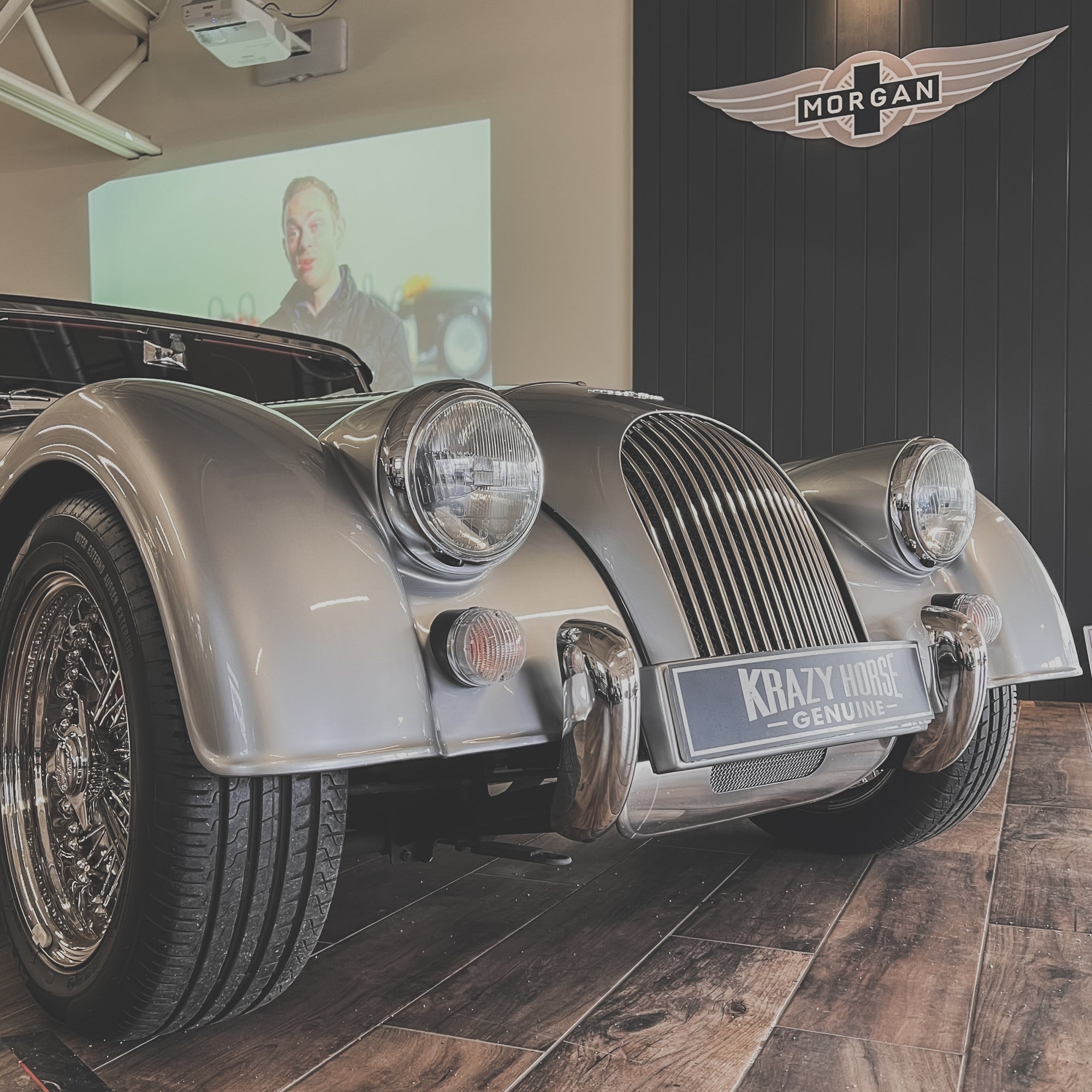 Morgan Roadster 3.7 V6 300 BHP - Porsche GT Silver