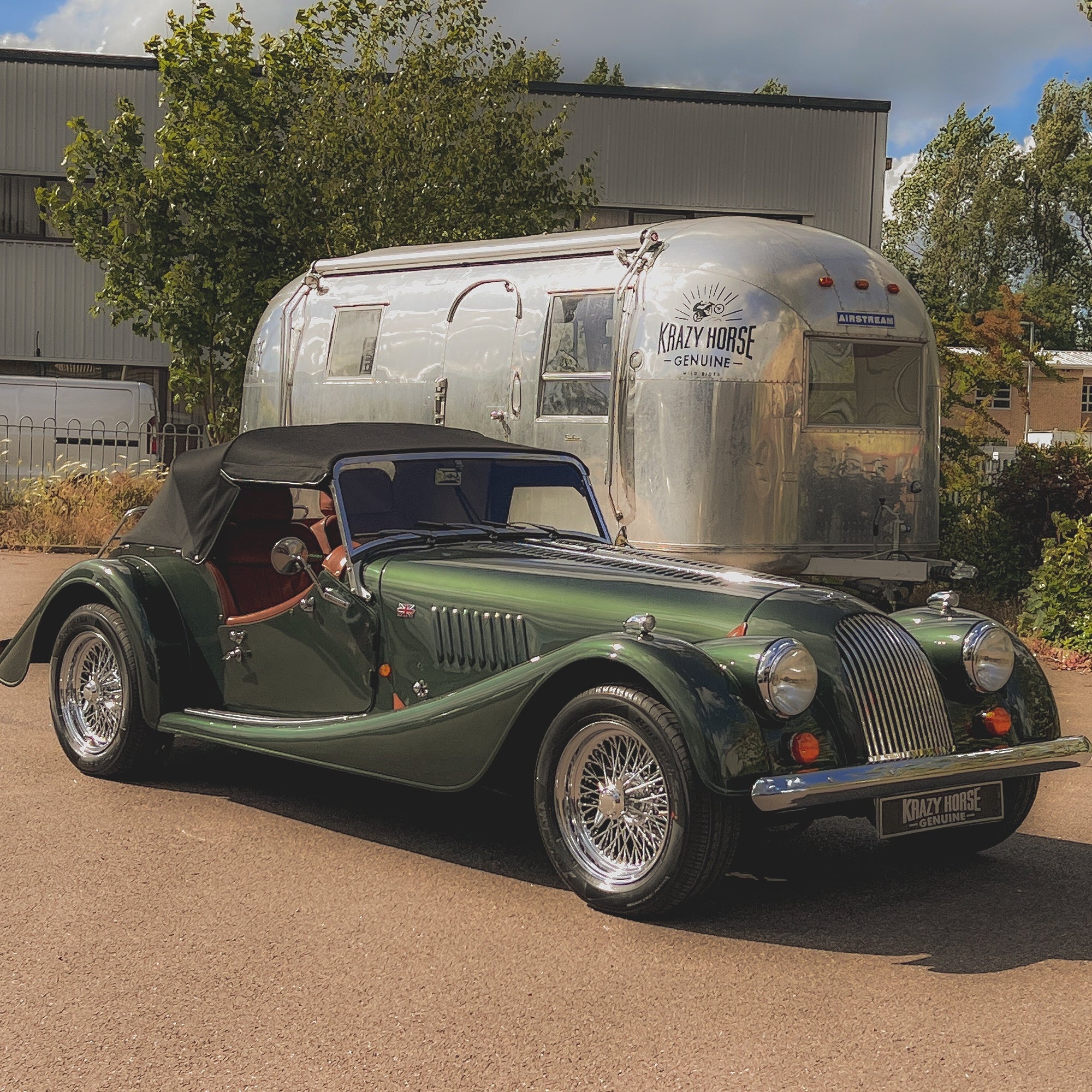Morgan Plus 4 2.0 Twin Cam 16v Rover Ti - Porsche Oak Green