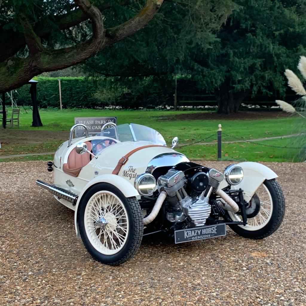 Morgan 3 wheeler - Cream - With JAP cover set