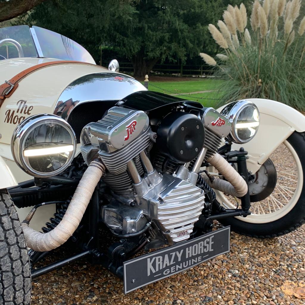 Morgan 3 wheeler - Cream - With JAP cover set