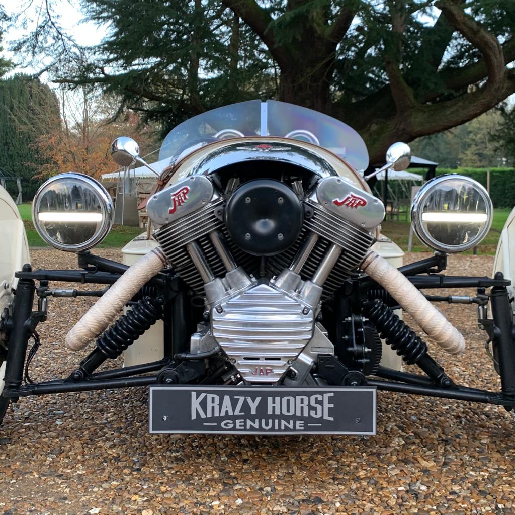 Morgan 3 wheeler - Cream - With JAP cover set