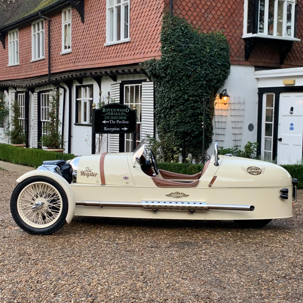 Morgan 3 wheeler - Cream - With JAP cover set