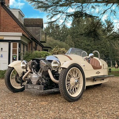 Morgan 3 wheeler - Cream - With JAP cover set