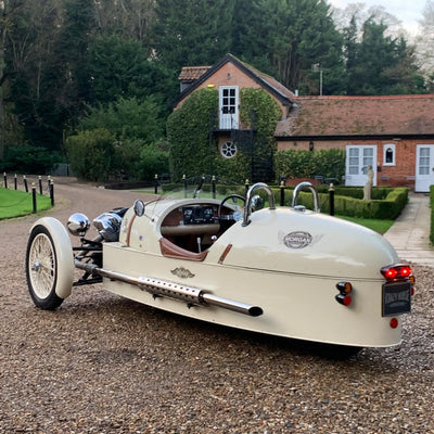 Morgan 3 wheeler - Cream - With JAP cover set