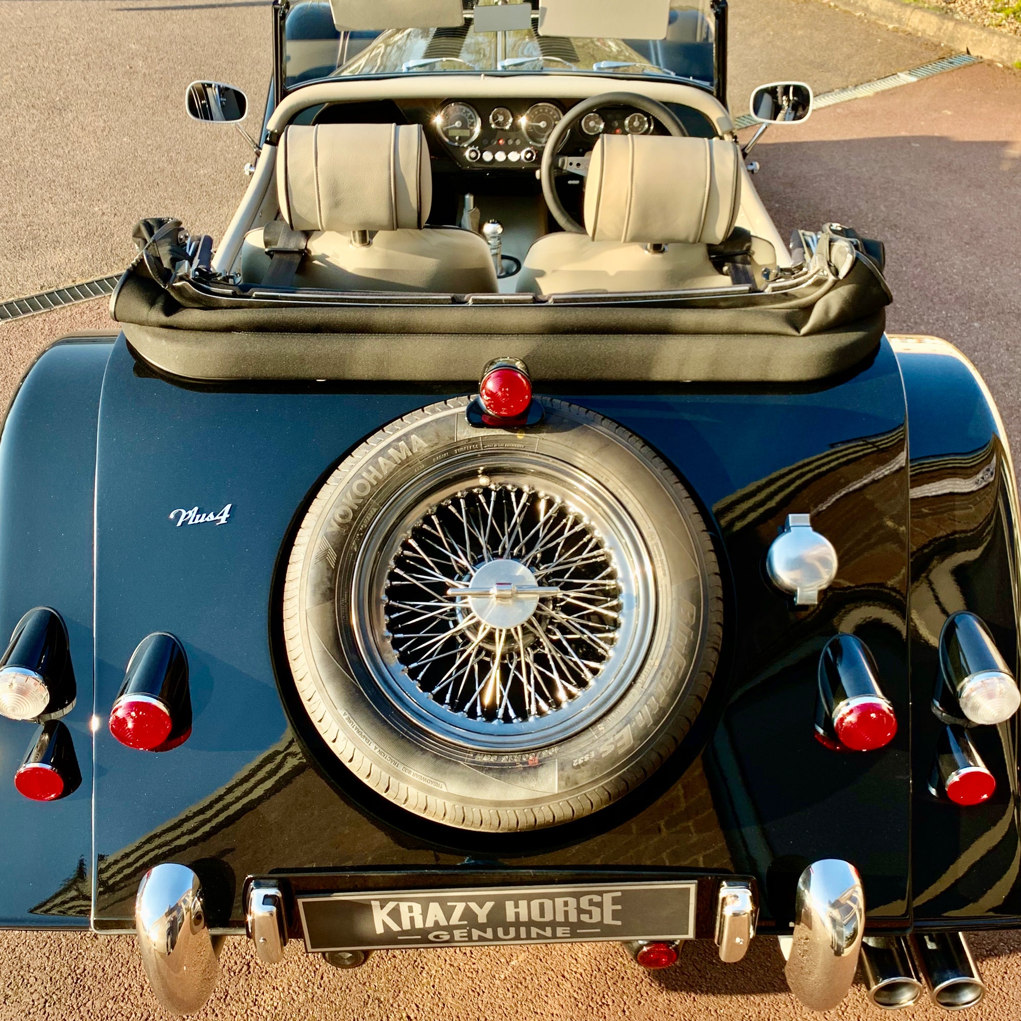 SOLD - Morgan Plus 4 - Sport Black