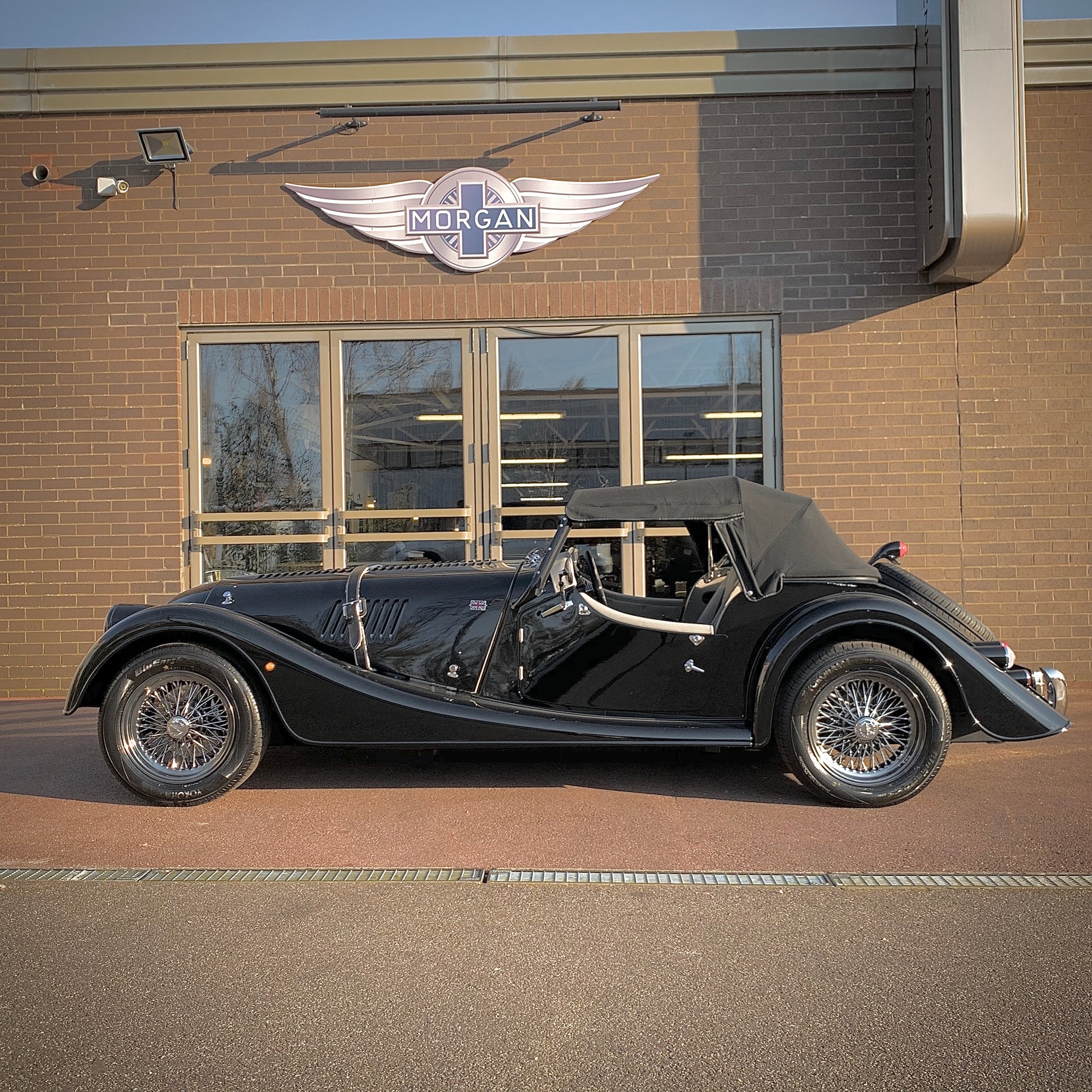 SOLD - Morgan Plus 4 - Sport Black