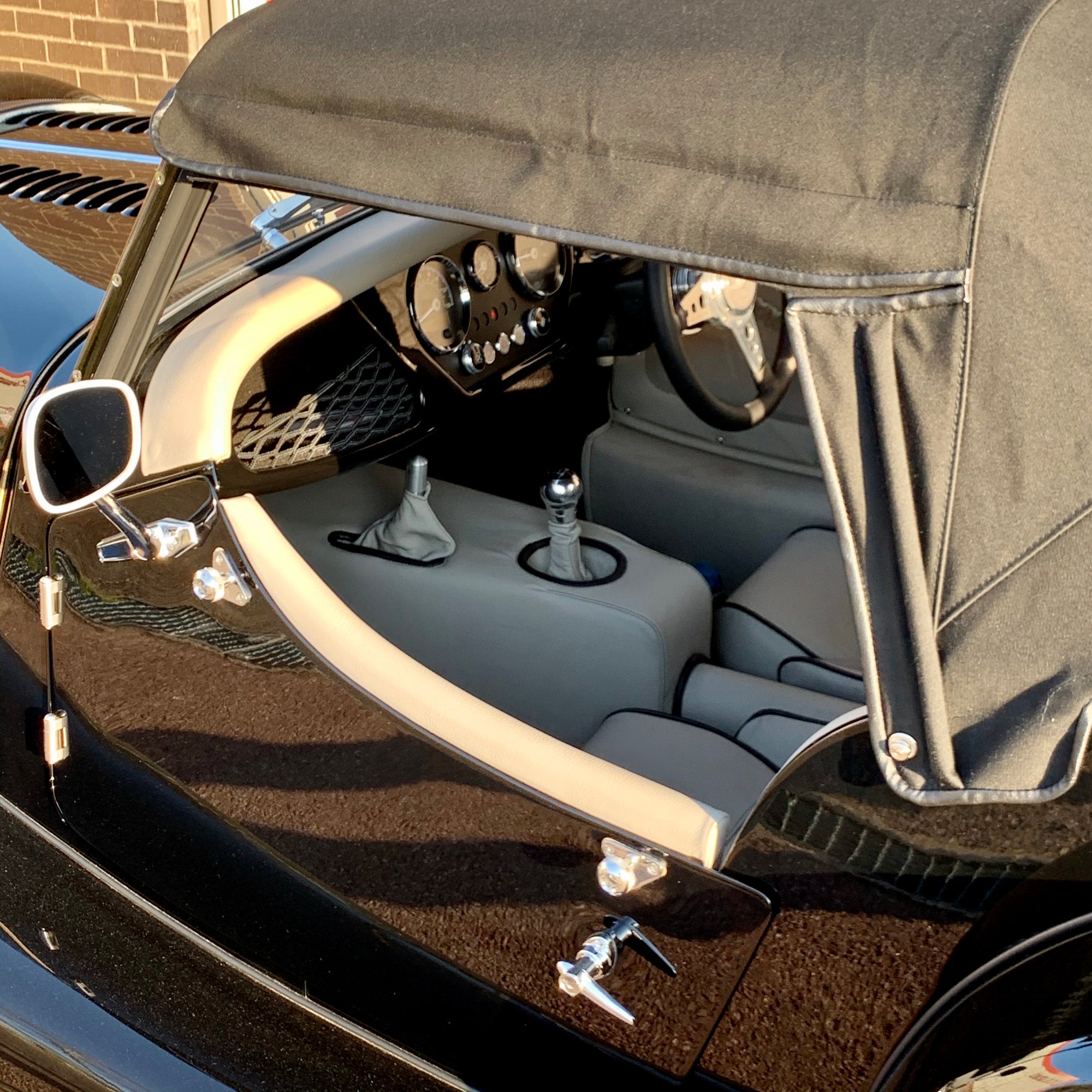 SOLD - Morgan Plus 4 - Sport Black