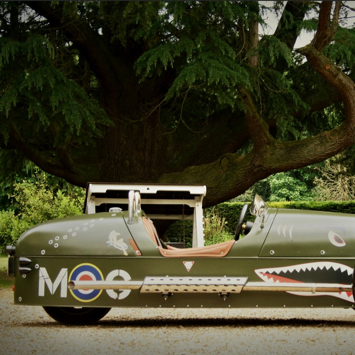 SOLD - Morgan 3 Wheeler - Green Shark