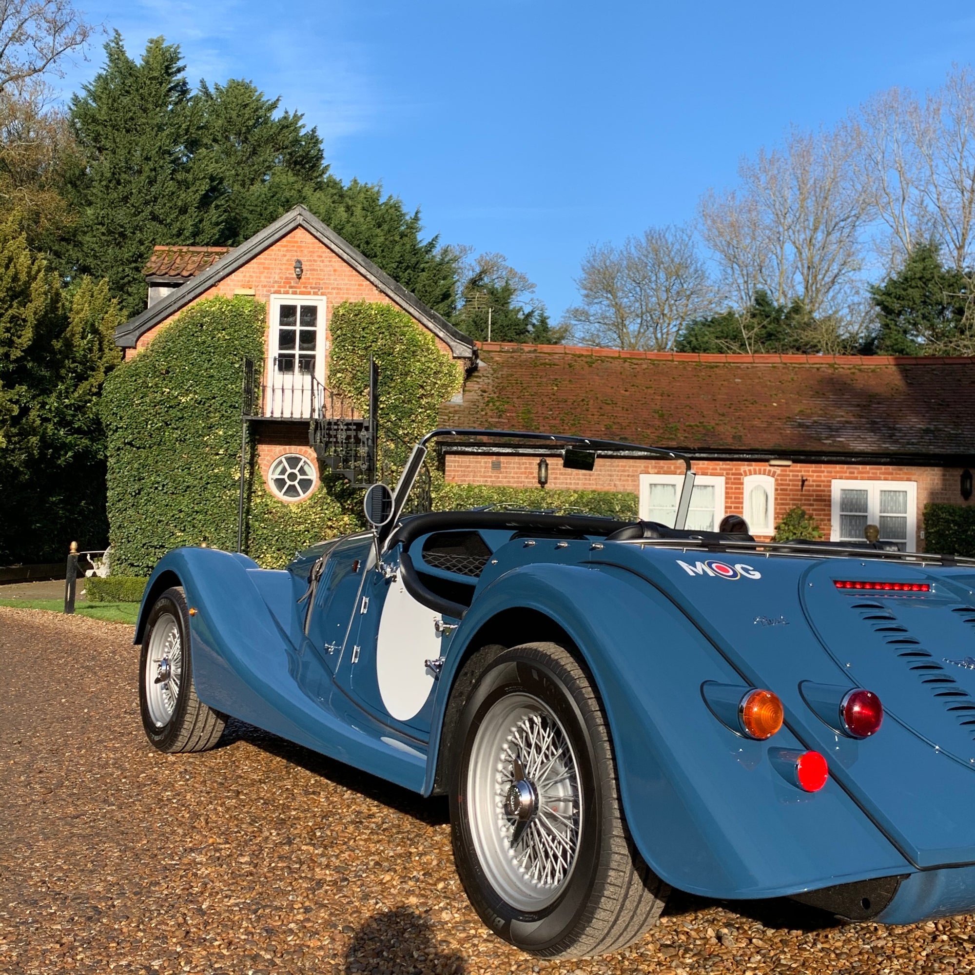 SOLD - Morgan Plus 4 - RAF Blue