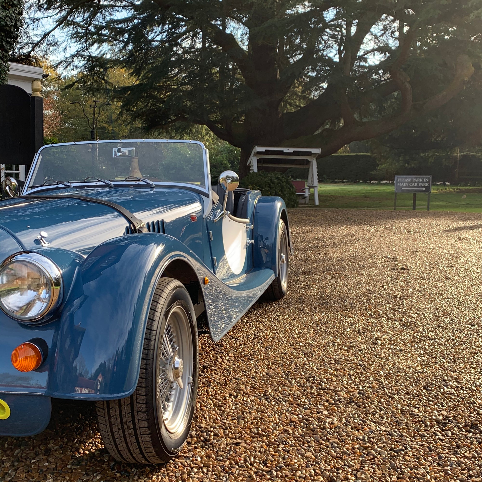 SOLD - Morgan Plus 4 - RAF Blue