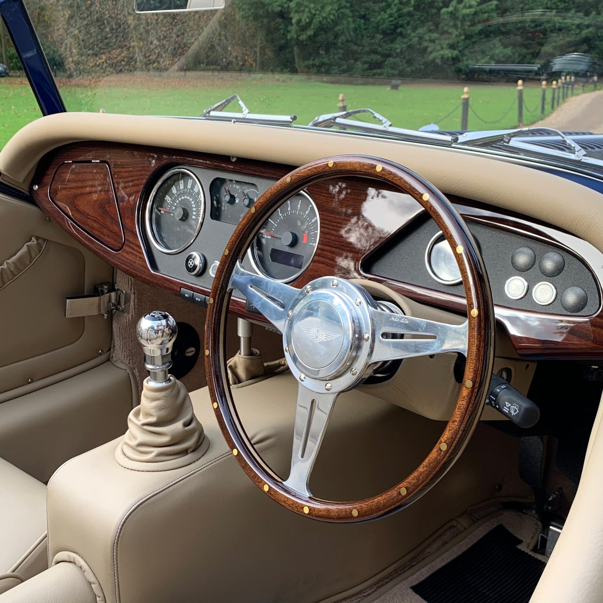 SOLD - Morgan Roadster Le Mans Blue