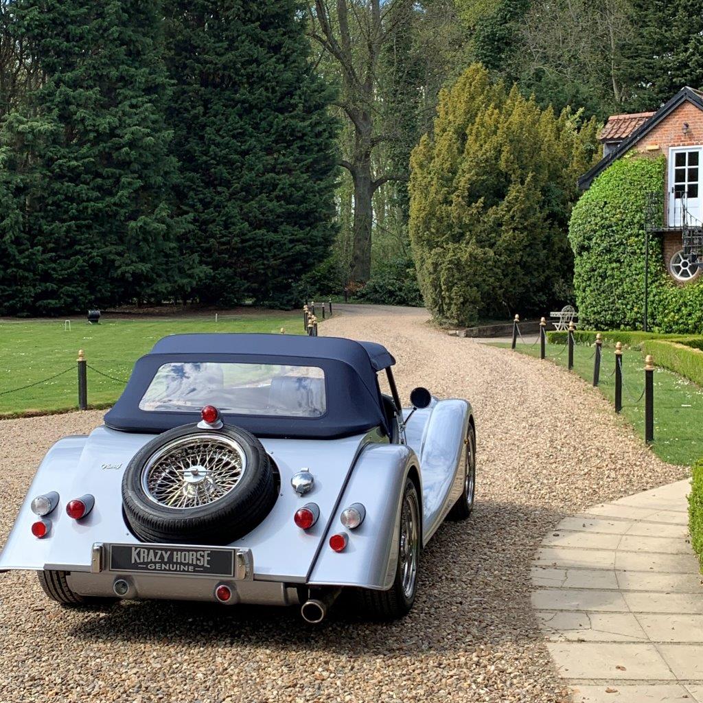 SOLD - Morgan Plus 4 110 Edition - Floret Silver