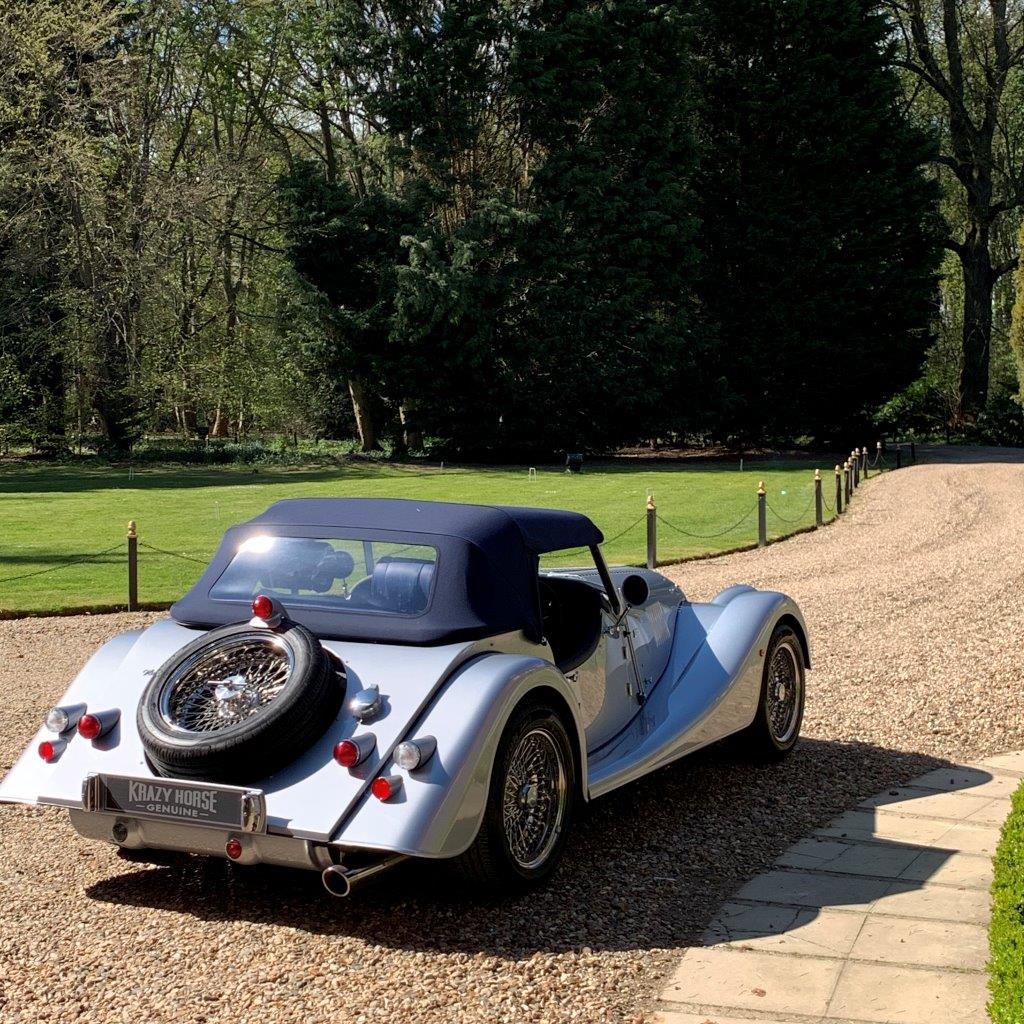 SOLD - Morgan Plus 4 110 Edition - Floret Silver