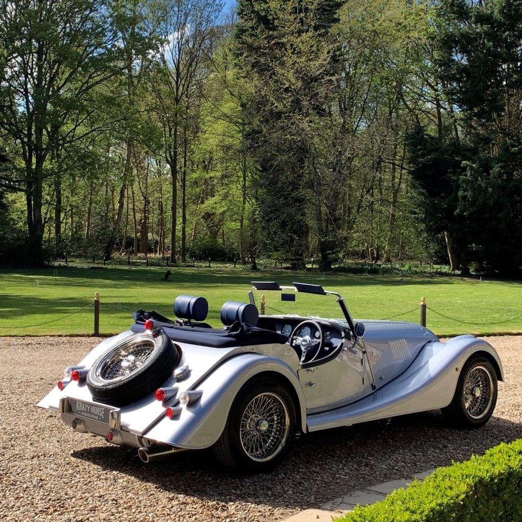 SOLD - Morgan Plus 4 110 Edition - Floret Silver