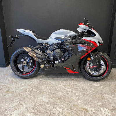 MV Agusta F3 RR Plus race Kit - SURREAL WHITE & MAMBA RED
