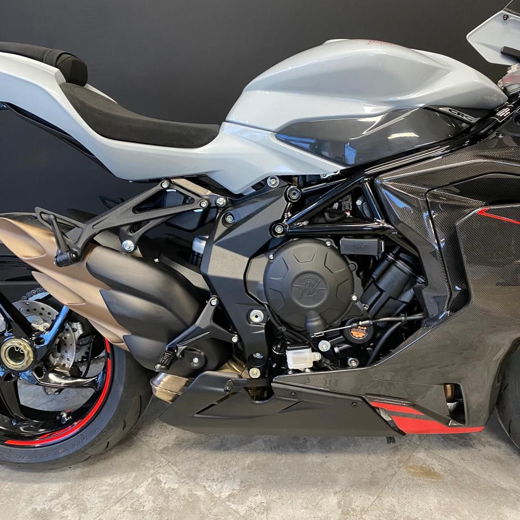 MV Agusta F3 RR Plus race Kit - SURREAL WHITE & MAMBA RED