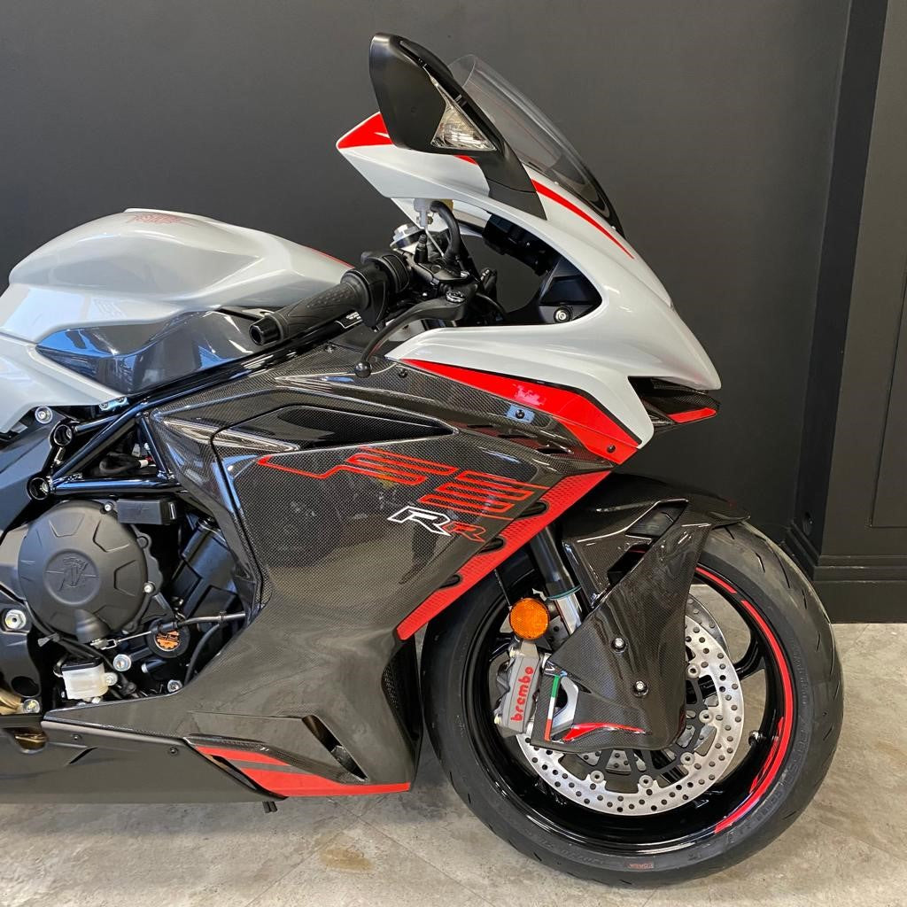 MV Agusta F3 RR Plus race Kit - SURREAL WHITE & MAMBA RED