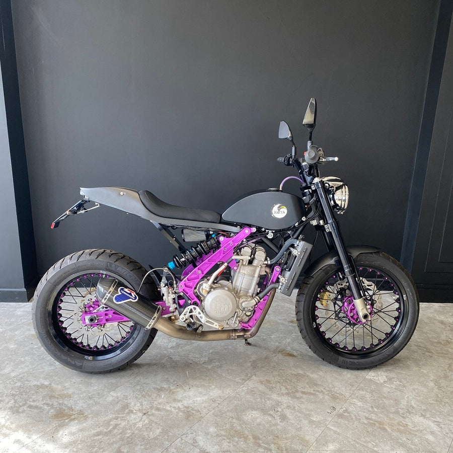 Zaeta 530 DT – Anodised Purple- Matte Black