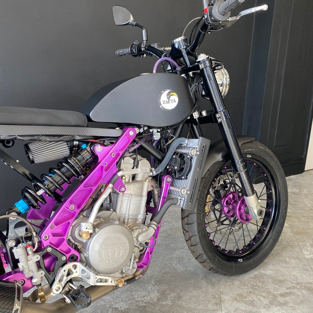 Zaeta 530 DT – Anodised Purple- Matte Black