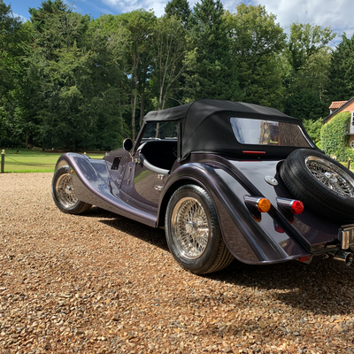 Morgan Plus Four - Metallic Morgan Regal Grey