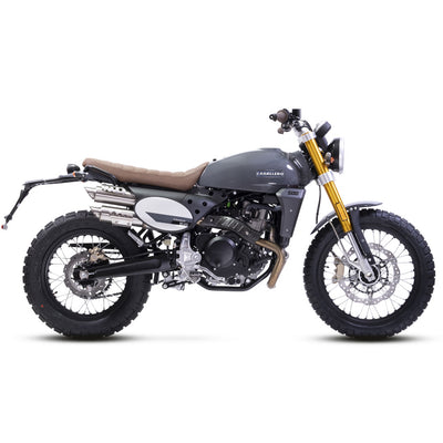 2024 Fantic Caballero Scrambler Deluxe 500 - Grey or Matt/Bronze