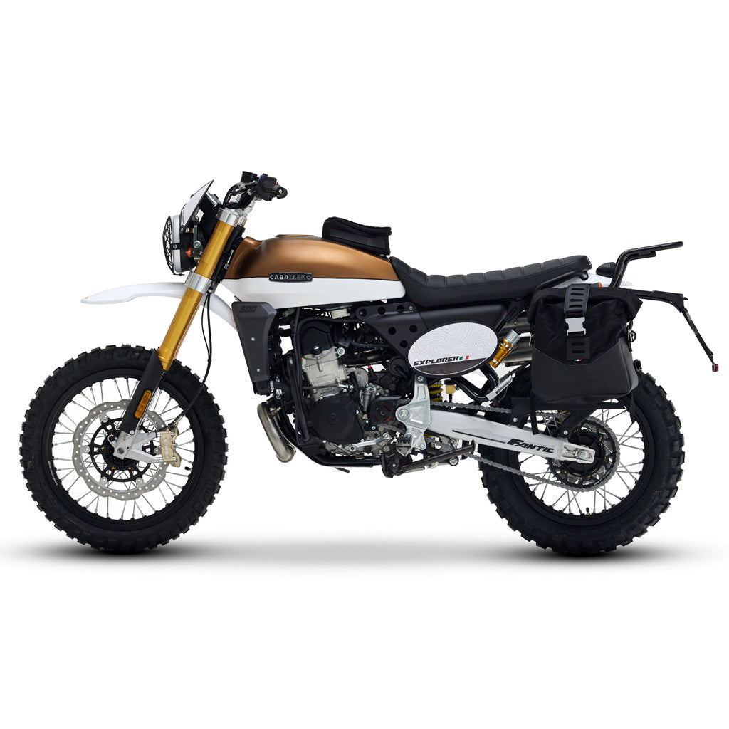 2022 Fantic Caballero 500 Rally Explorer - White and Bronze