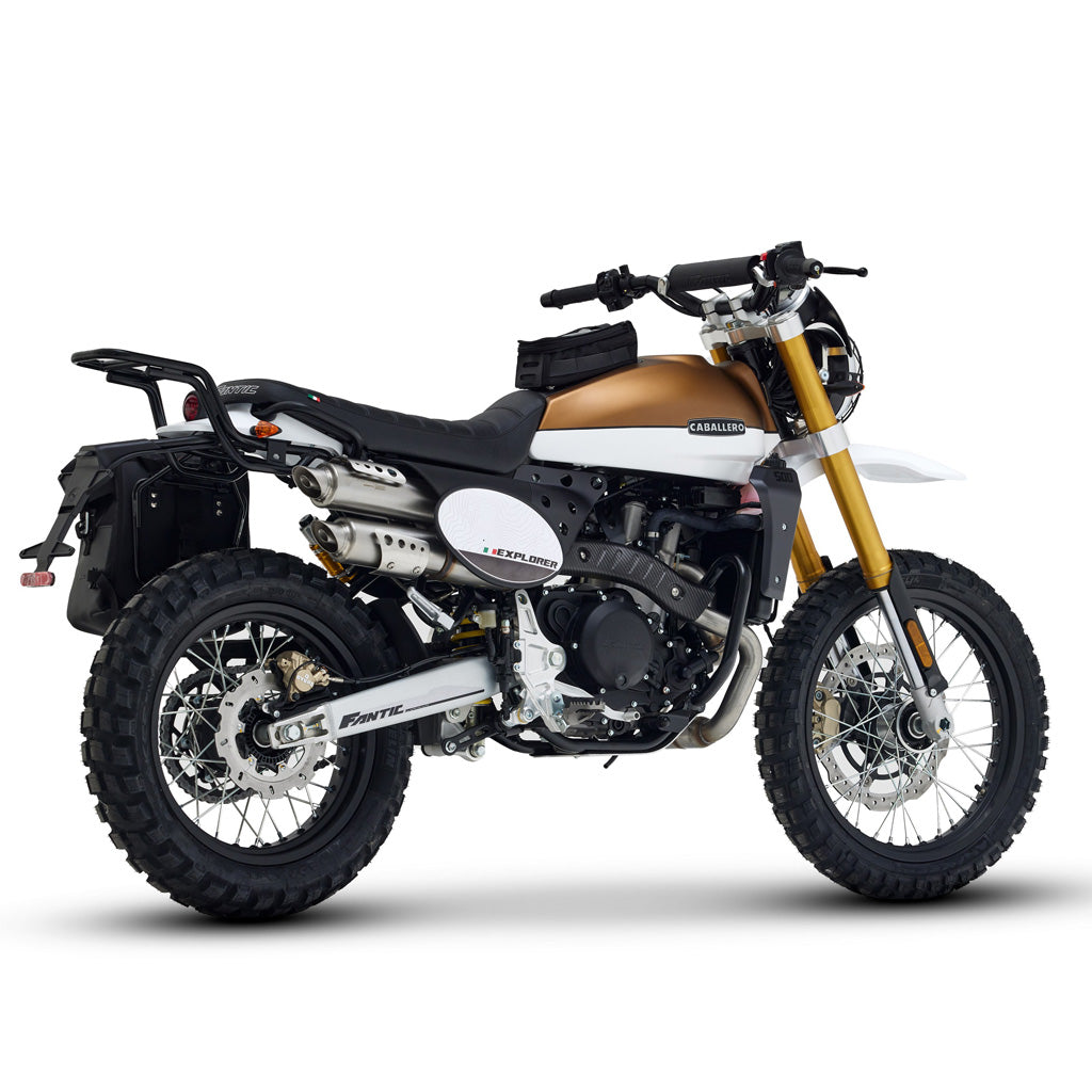 2022 Fantic Caballero 500 Rally Explorer - White and Bronze