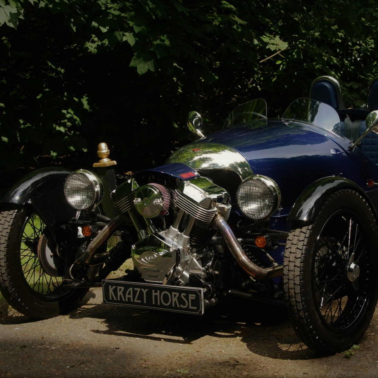 SOLD - Morgan 3 Wheeler - Tour De France Blue