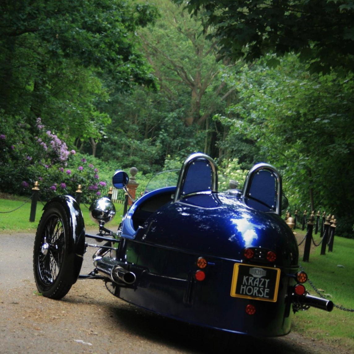 SOLD - Morgan 3 Wheeler - Tour De France Blue