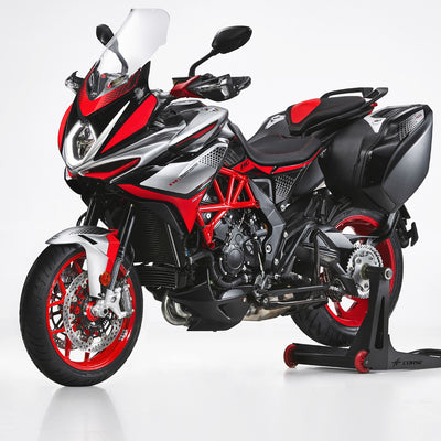 2021 MV Agusta Turismo Veloce Lusso SCS RC Ago Silver Glossy Black/Ago Red