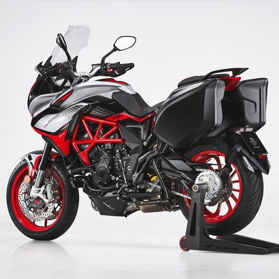 2021 MV Agusta Turismo Veloce Lusso SCS RC Ago Silver Glossy Black/Ago Red