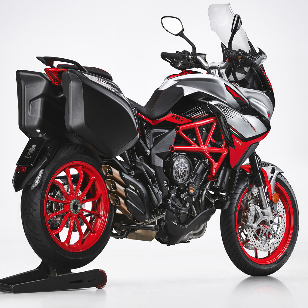 2021 MV Agusta Turismo Veloce Lusso SCS RC Ago Silver Glossy Black/Ago Red