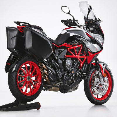 2021 MV Agusta Turismo Veloce Lusso SCS RC Ago Silver Glossy Black/Ago Red