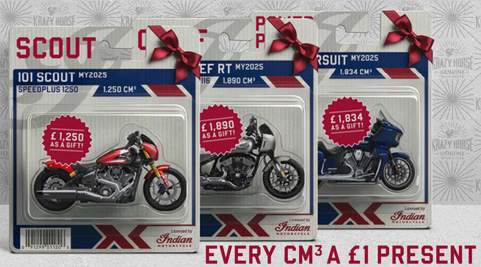 Indian Motorcycles are giving out presents for the 125th Anniversary!