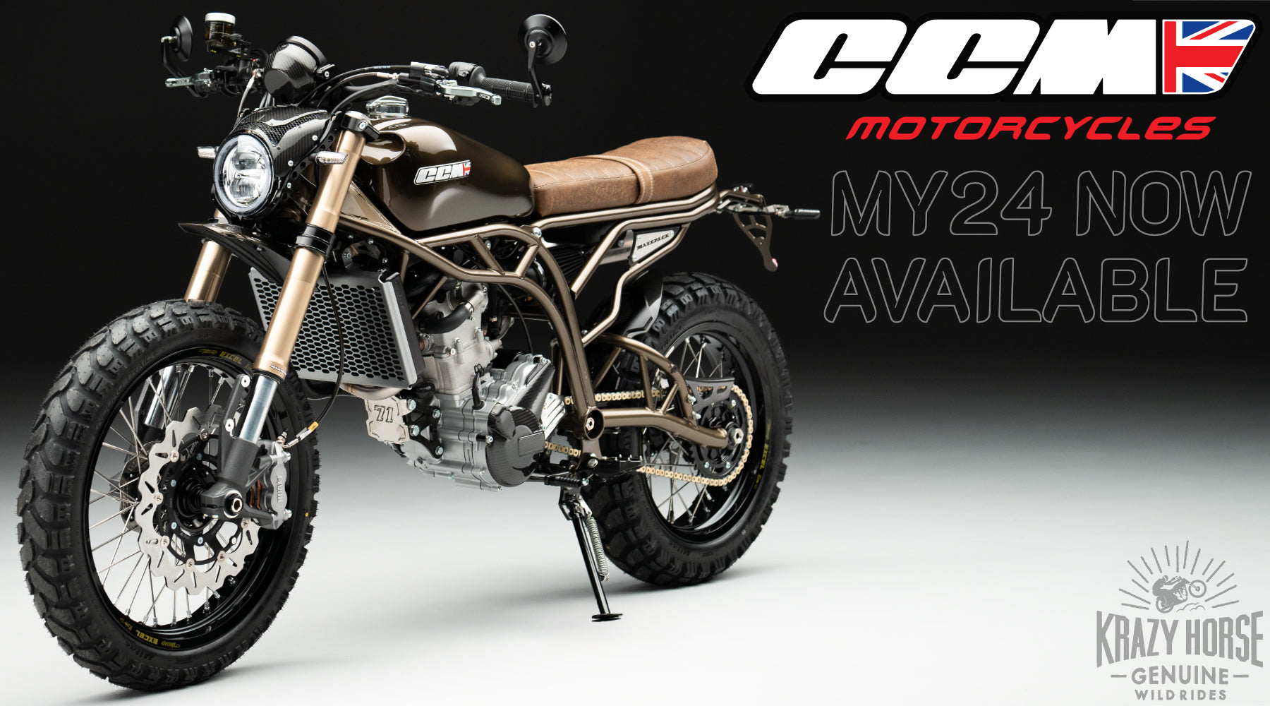 Ccm Cycle CCM Motorcycle MY24 - Krazy Horse