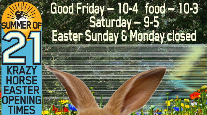 Easter Take Away Opening Hours and our Opening RoadMap